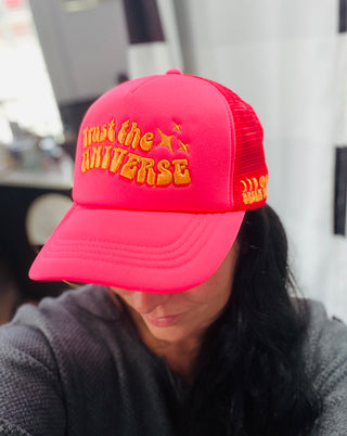 Trust the Universe Embroidered Trucker Hat