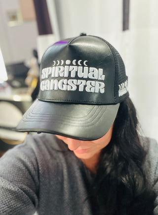 Spiritual Gangster Embroidered Trucker Hat