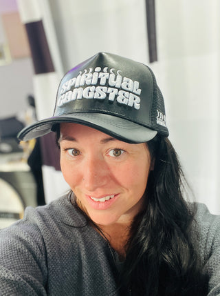 Spiritual Gangster Embroidered Trucker Hat