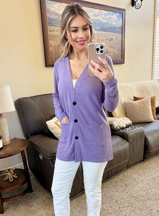 Lavender Cardigan