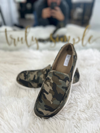 Camo Slip On Shoe