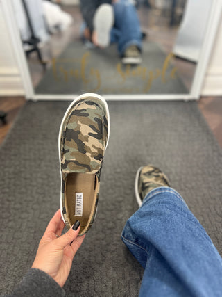 Camo Slip On Shoe