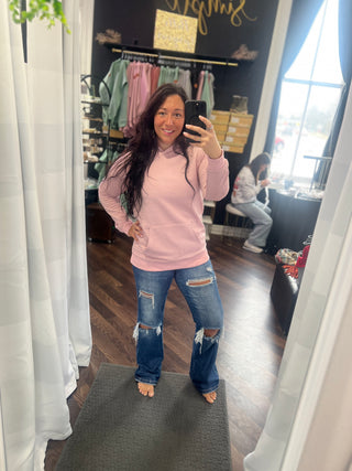 Rose Tatum Textured Hoodie