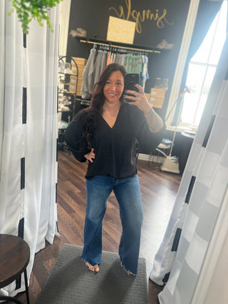 The Tiffany Blouse - Black