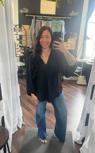 The Tiffany Blouse - Black
