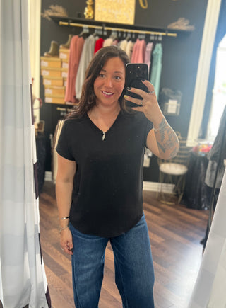 The Maria Blouse - Black
