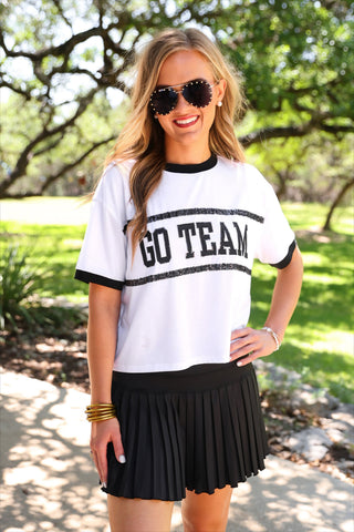 *SUNDAY PRE-ORDER* Go Team Sequin Top