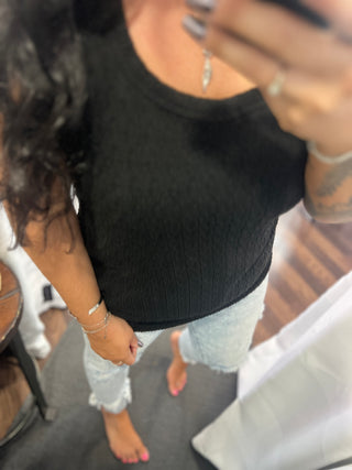 Becky Tank in Black