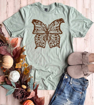 *Pre-Order* Boho Butterfly Tee - TWO Colors