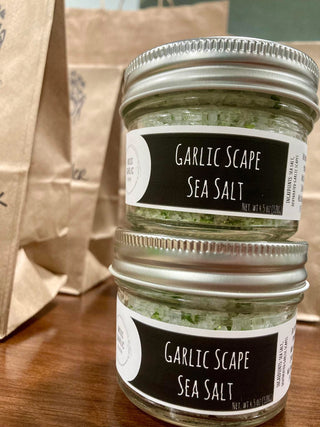 The Allium Reserve - Garlic Scape Sea Salt