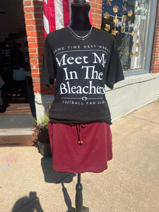 Burgundy Skort