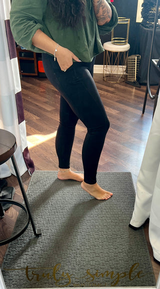 Black High Waist Leggings