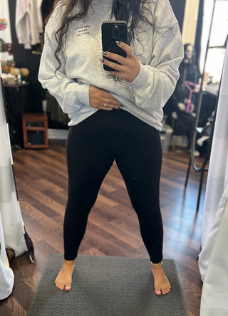 Black Buttery Soft Leggings w/ Pockets - Our OG Leggings!