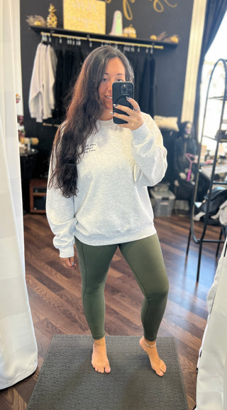 Olive Buttery Soft Leggings w/ Pockets  - OUR OG LEGGINGS!
