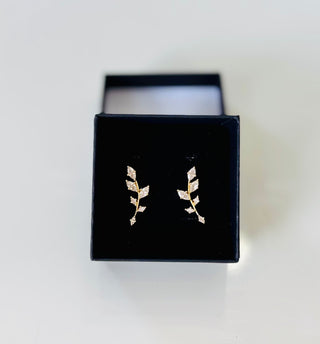 Ivy Earrings - Gold or Silver