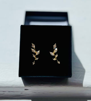 Ivy Earrings - Gold or Silver