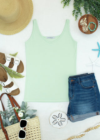The Kennedy Tank in Lime