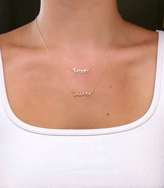 *Pre-Order* Guardian Multiple Name Necklace - Water Resistant - Gold & Silver