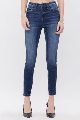 *Pre-Order* Dark Wash High Rise Skinny Jeans