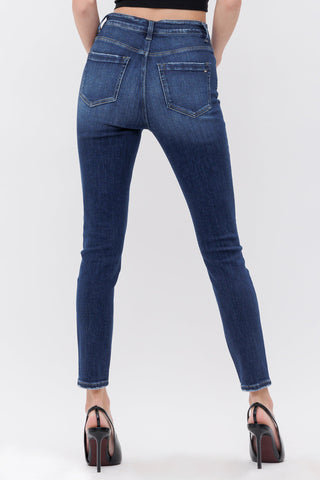 *Pre-Order* Dark Wash High Rise Skinny Jeans