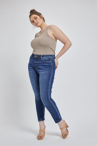 *Pre-Order* Dark Wash High Rise Skinny Jeans