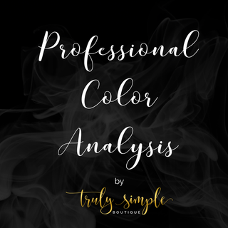Professional Color Analysis
