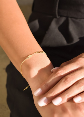*Pre-Order* Cherish Multiple Name Bracelet - Water Resistant - Gold & Silver