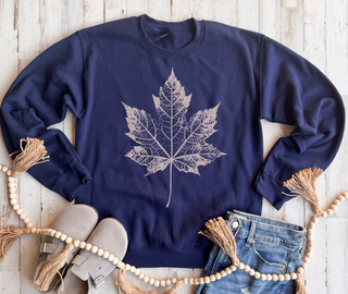 *SUNDAY Pre-Order* Autumn Leaf Sweatshirt - THREE colors
