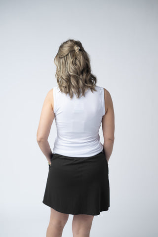 Black Luxe Skort