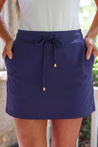 *SUNDAY PRE-ORDER* Navy Skort