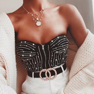 *Pre-Order* Dover Name Necklace - Water Resistant - Gold & Silver