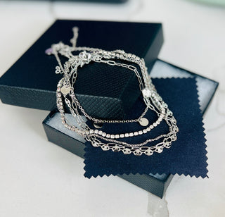 Baby Ball Anklet - Water Resistant - Gold or Silver