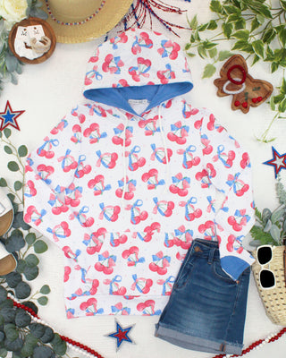 Patriotic Cherries Hoodie