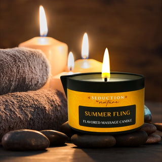 Summer Fling Edible Massage Candle