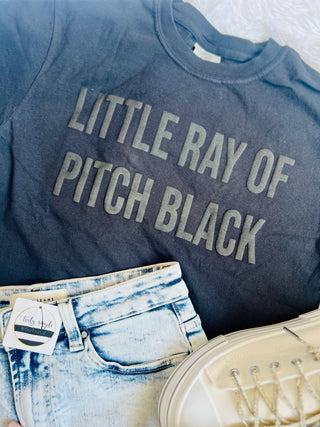 Little Ray of Pitch Black Graphic Tee