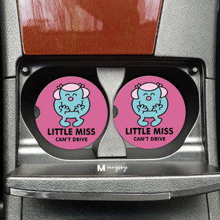 Little Miss Can’t Drive Car Coaster Set