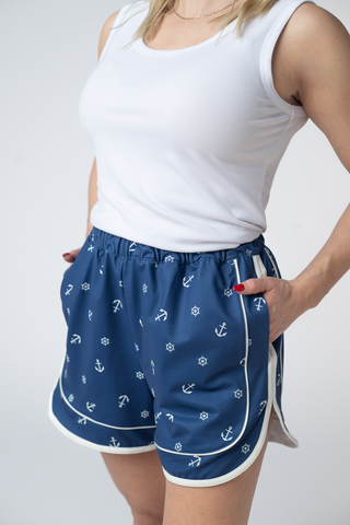 Nautical Navy Shorts