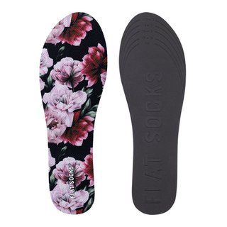 Peony Flat Socks