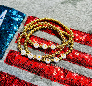 USA Stackable Bracelet