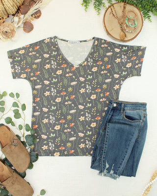 Wildflower Meadow V-Neck Top