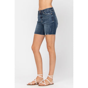 Judy Blue Mid-Thigh Shorts - Style 150051