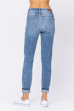 Judy Blue Non-Distressed Slim Fit Jeans - Style 82176