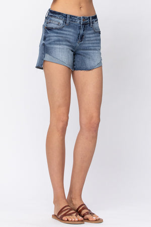 Judy Blue Half Cuffed Shorts - Style 150019
