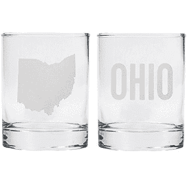 Ohio Rocks Glass Set