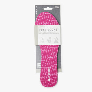Pink Flat Socks