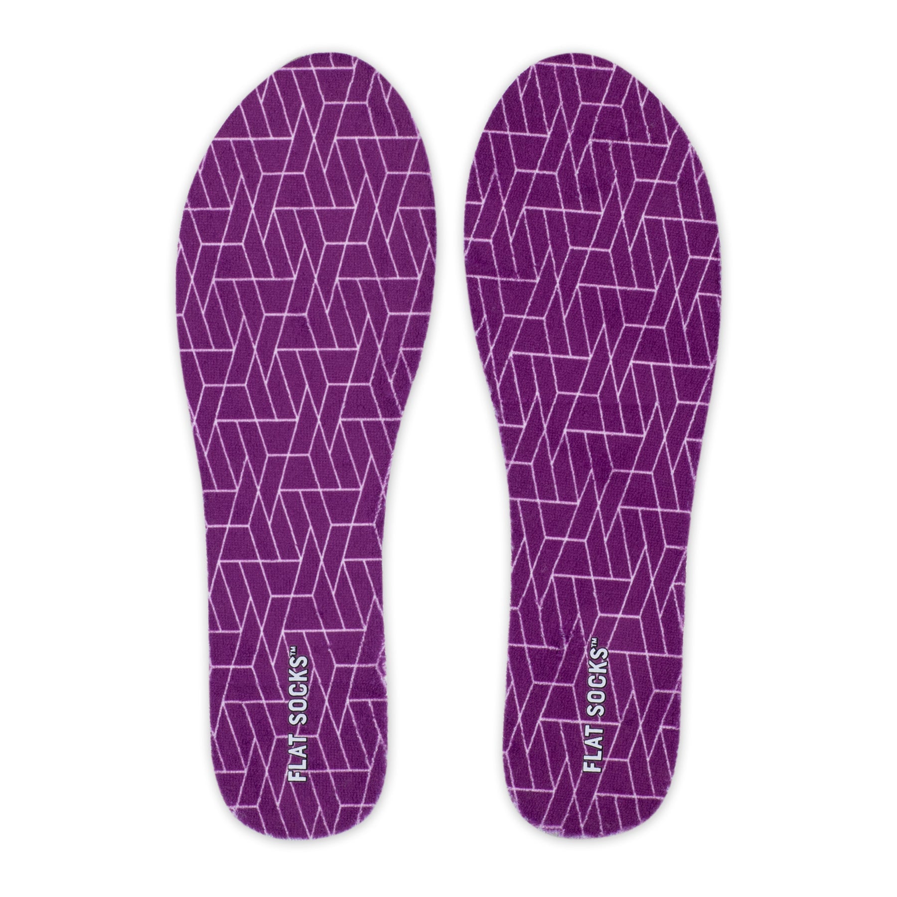 Purple Passion Flat Socks