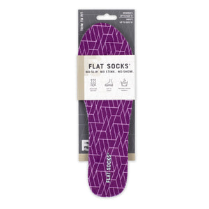 Purple Passion Flat Socks